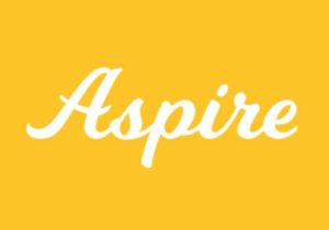 Aspire custom logo branding and printing at Spotlight Strategies + Whiteland Indiana